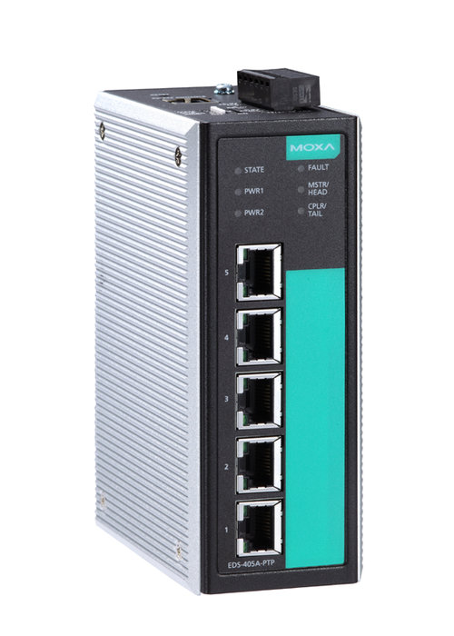 Commutateurs Ethernet administrables PTP à 5 ports conformes à IEEE 1588v2 - Salon SPS/IPC/Drives 2014, halle 9, stand 9.231